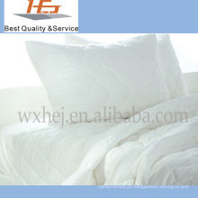 De alta qualidade por atacado White Plain Home Cotton King Size Quilt